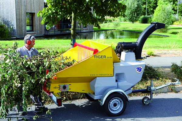 TS Industrie ágaprítók honlapja